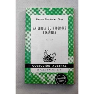 Antología de prosistas españoles