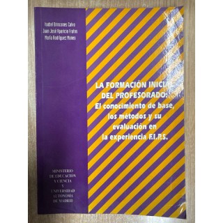 LA FORMACIÓN INICIAL DEL PROFESORADO