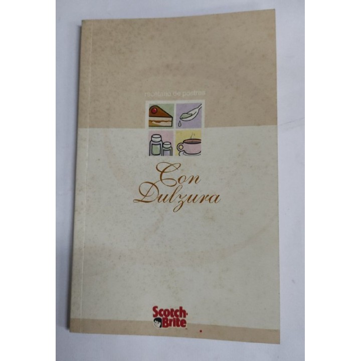 Recetario postres con dulzura