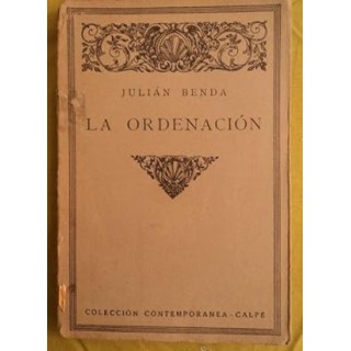 La ordenación - Julián Benda