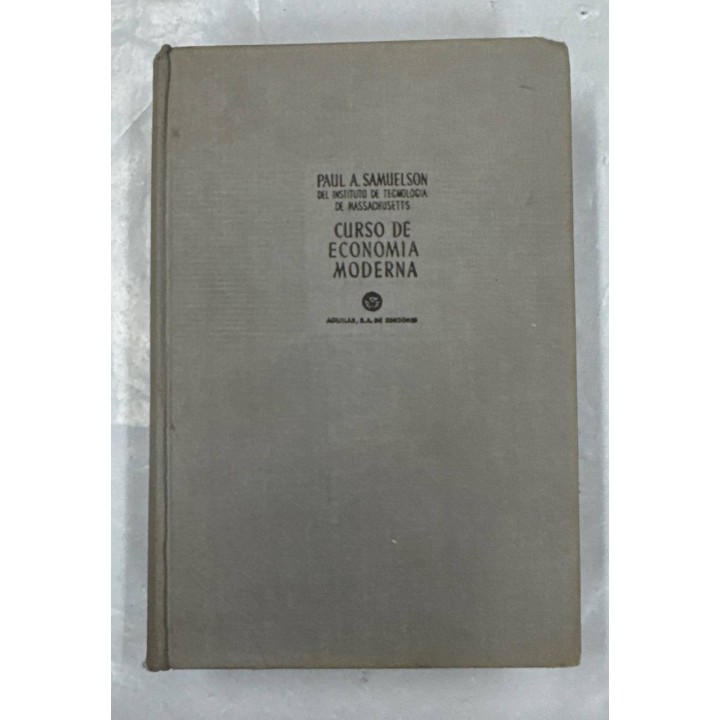CURSO DE ECONOMIA MODERNA - PAUL A. SAMUELSON.