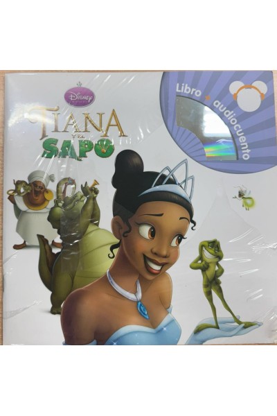 TIANA Y EL SAPO. LIBRO + AUDIOLIBRO.