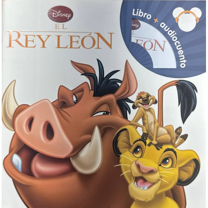 EL REY LEÓN. LIBRO + AUDIOLIBRO.