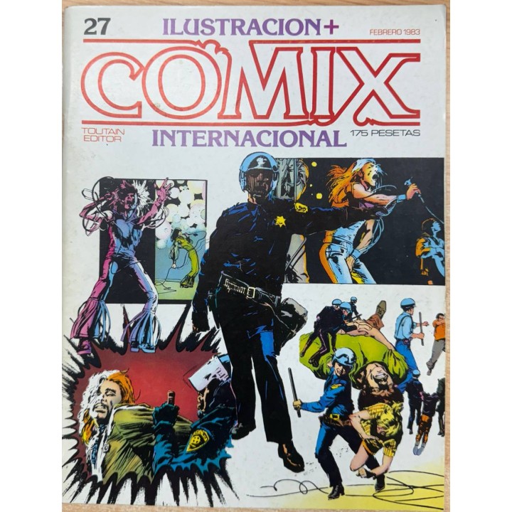 ILUSTRACION +. COMIX INTERNACIONAL, Numero 27: Febrero 1983.