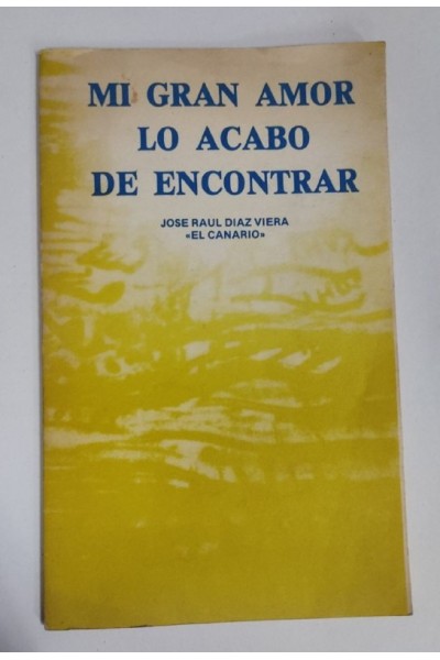 MI GRAN AMOR LO ACABO DE ENCONTRAR