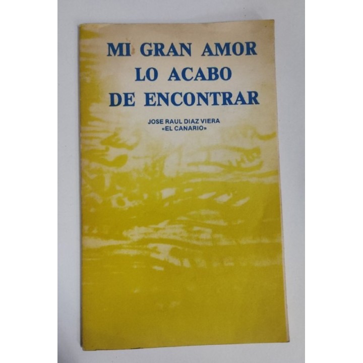 MI GRAN AMOR LO ACABO DE ENCONTRAR