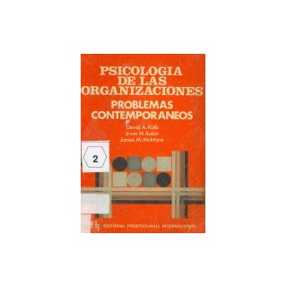 Psicología de las organizaciones. Problemas contemporáneos