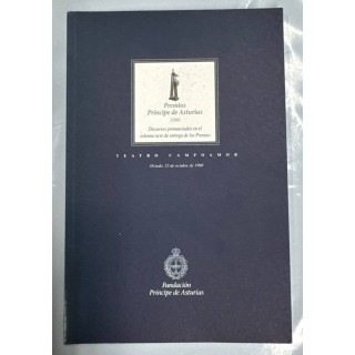 Premios Príncipe de Asturias 1998. Teatro Campoamor Oviedo, 23 de Octubre de 1998.