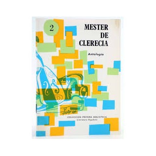 MESTER DE CLERENCIA (2). ANTOLOGIA.