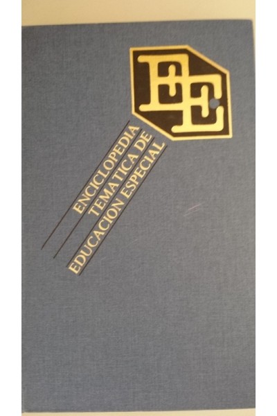 ENCICLOPEDIA TEMATICA DE EDUCACION ESPECIAL. Tomo 3
