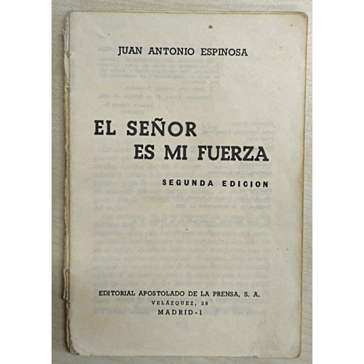 El Señor es mi fuerza