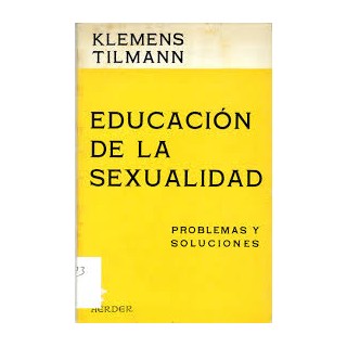 Educación de la sexualidad. Problemas y soluciones