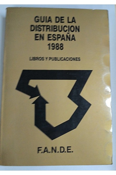 Guia de la Distribucion en España 1988. Libros y Publicaciones