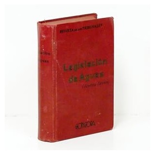 LEGISLACIÓN DE AGUAS