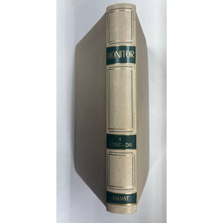 Monitor. Enciclopedia Salvat para todos. Tomo 4 CONT - DRI.