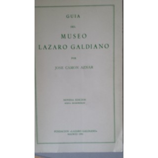 Guía del Museo Lázaro Galdiano