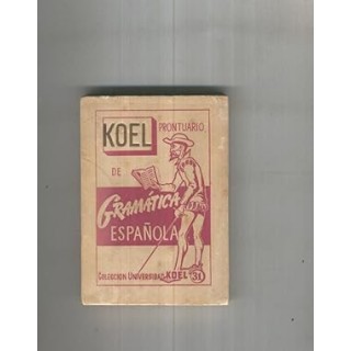 Prontuario de Gramatica Española