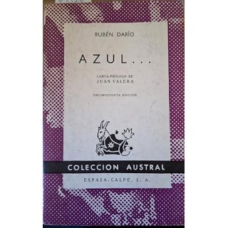 Azul....  -   Ruben Dario