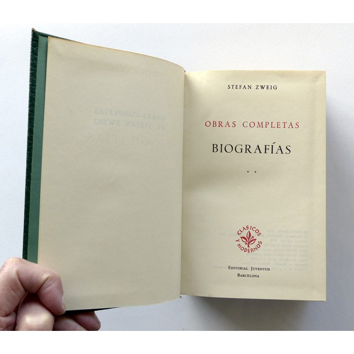 OBRAS COMPLETAS III  BIOGRAFÍAS II