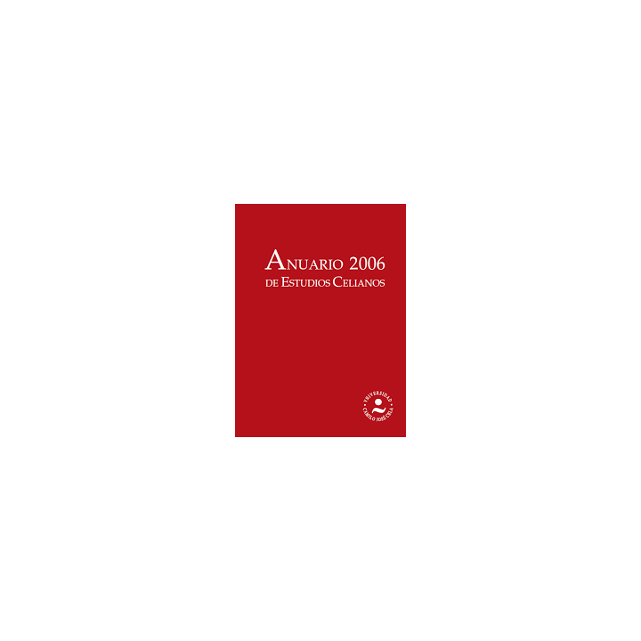 ANUARIO 2006 DE ESTUDIOS CELIANOS