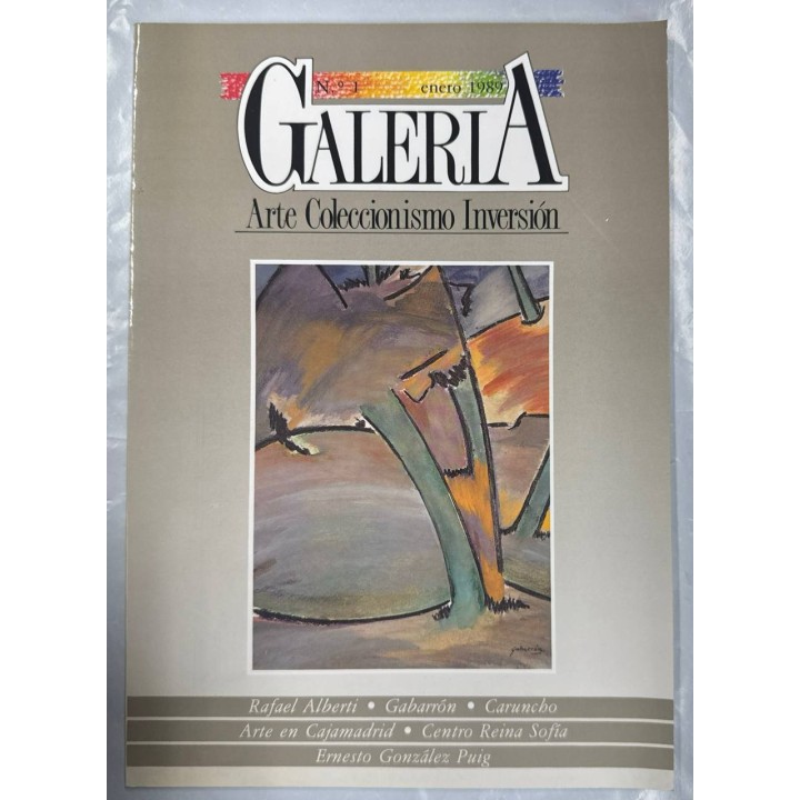 GALERIA ARTE COLECCIONISMO INVERSIÓN. NÚM. 1 - ENERO - 1989.