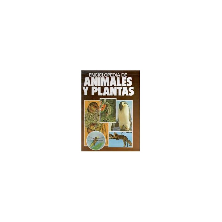 ENCICLOPEDIA DE ANIMALES Y PLANTAS EDITORIAL MOLINO