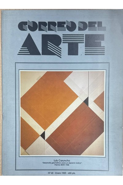 CUADERNO DEL ARTE NÚM. 60 - ENERO 1989. LUIS CARUNCHO.