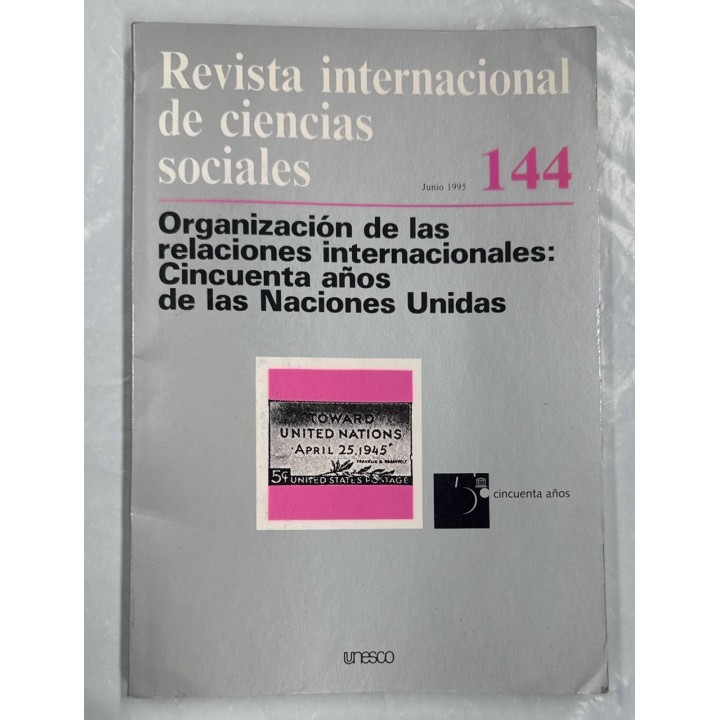 REVISTA INTERNACIONAL DE CIENCIAS SOCIALES JUNIO 1995 (144)