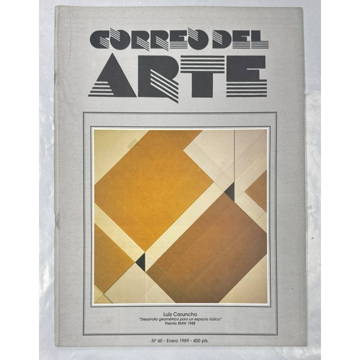 CORREO DEL ARTE Nº60 - ENERO 1989.