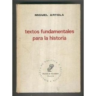 TEXTOS FUNDAMENTALES PARA LA HISTORIA