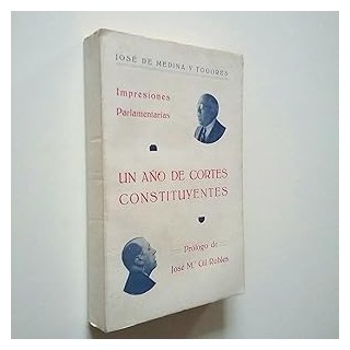 Un año de Cortes Constituyentes. Impresiones parlamentarias