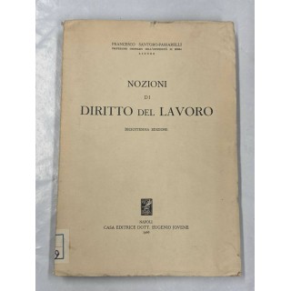 NOZIONI DI DIRITTO DEL LAVORO