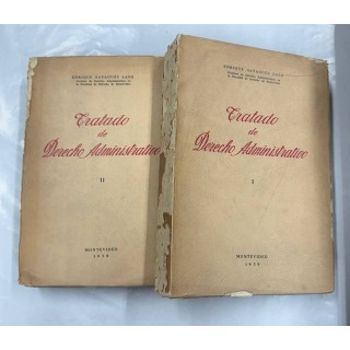 TRATADO DE DERECHO ADMINISTRATIVO. 2 TOMOS.