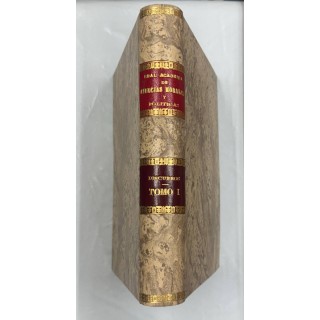 DISCURSOS DE RECEPCIÓN Y DE CONTESTACIÓN LEÍDOS ANTE LA REAL ACADEMIA DE CIENCIAS MORALES Y...