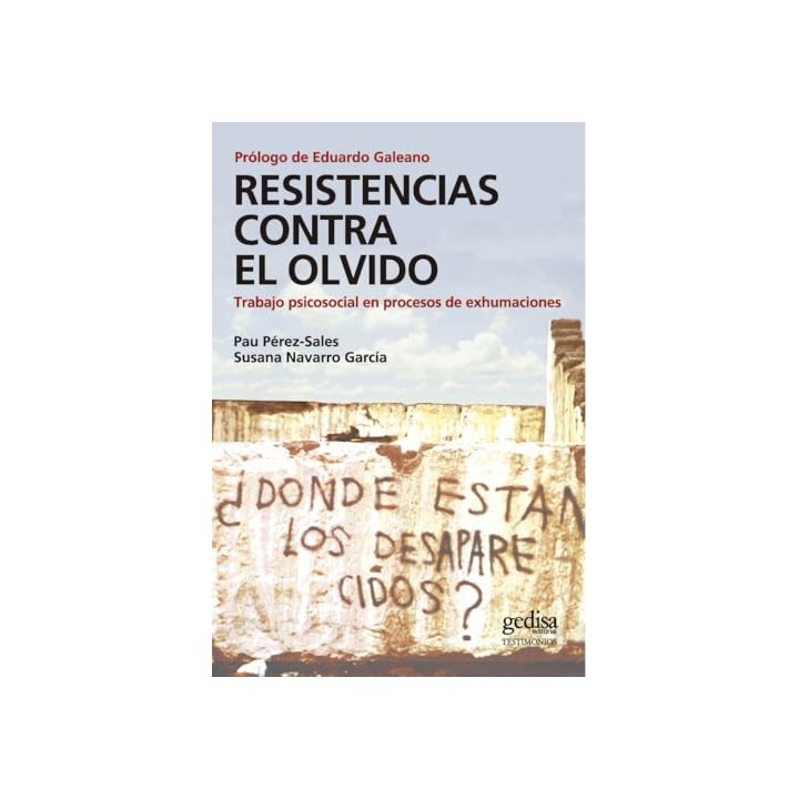 Resistencias contra el olvido. Trabajo psicosocial en procesos de exumaciones