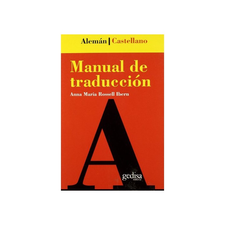 Manual de traducción - Alemán/Castellano.