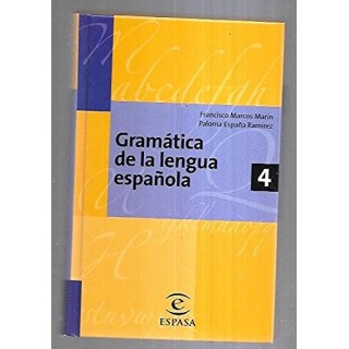 GRAMATICA DE LA LENGUA ESPAÑOLA