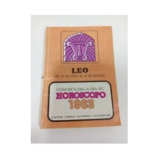 Conozca dia a dia su horoscopo 1983. Leo