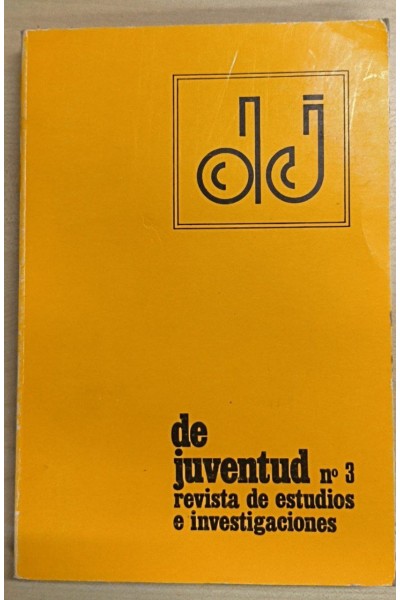 Revista de estudios e investigaciones de juventud Numero 3