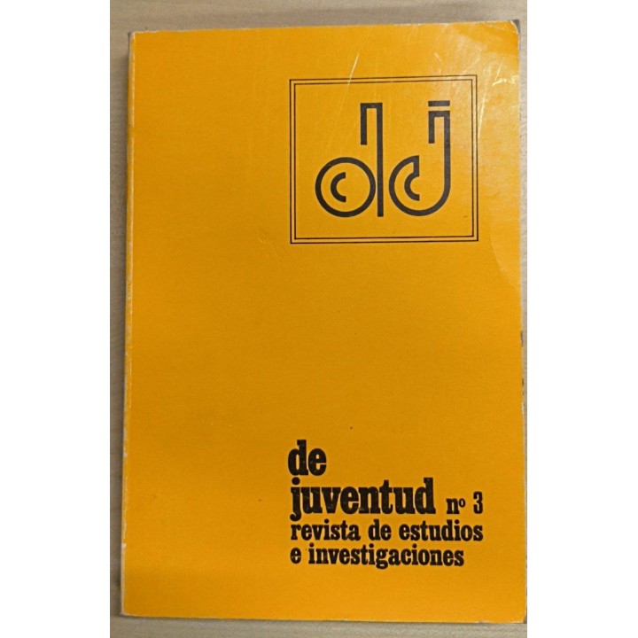 Revista de estudios e investigaciones de juventud Numero 3