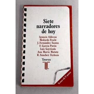 Siete narradores de hoy