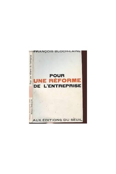 POUR UNE RÉFORME DE L'ENTREPRISE
