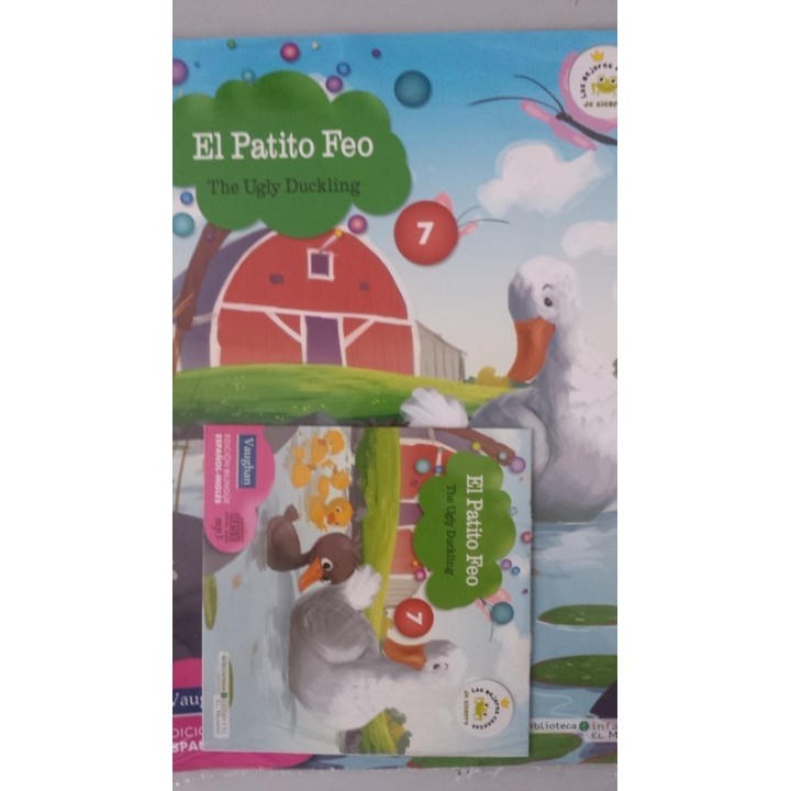 El Patito feo /  The Ugly Duckling. Edición bilingüe. INCLUYE CD