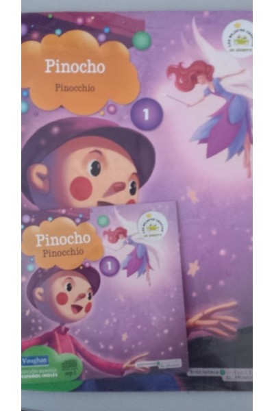 PINOCHO / PINOCCHIO. Edición bilingüe. INCLUYE CD