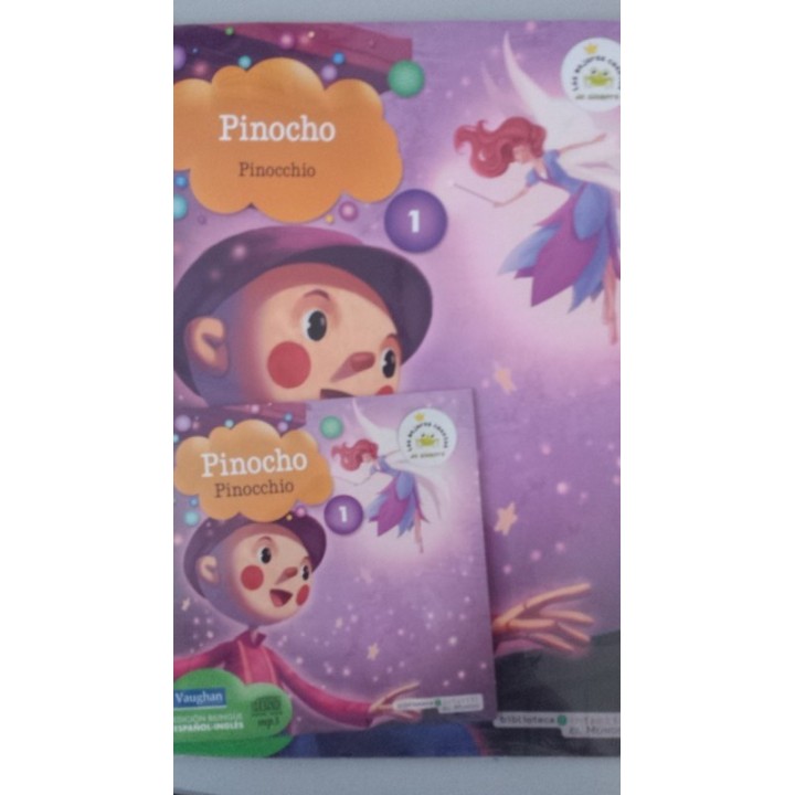 PINOCHO / PINOCCHIO. Edición bilingüe. INCLUYE CD