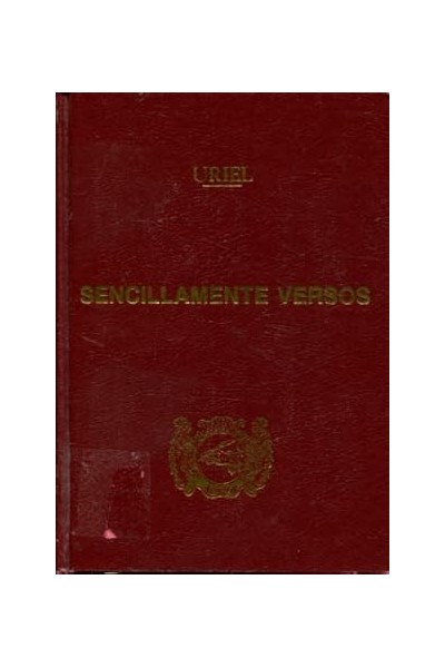 Sencillamente versos - PRUDENCIO GIMENEZ URIEL.