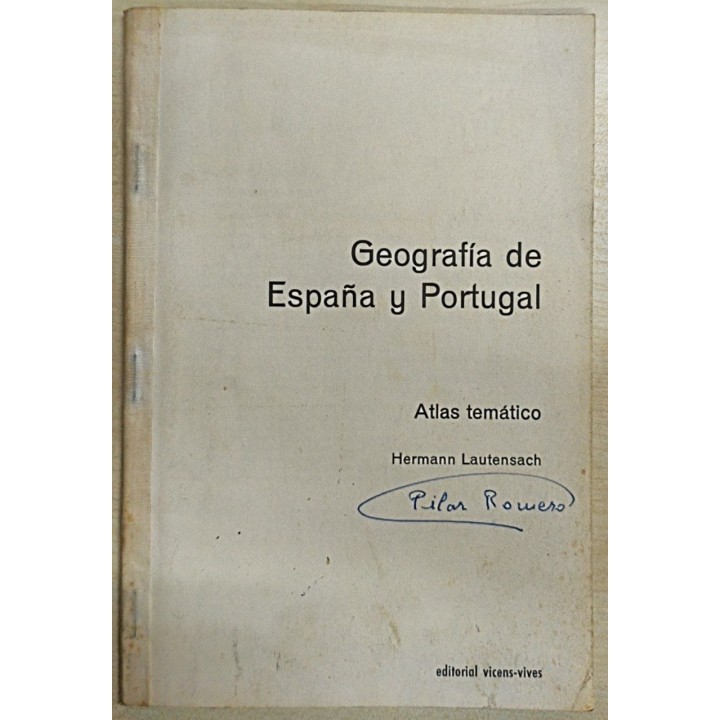 Geografia de España y Portugal. Atlas Tematico