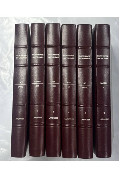 Dictionnaire Larousse 6 volumes