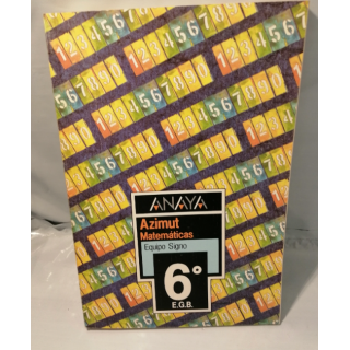 AZIMUT. Matemáticas 6 (sexto) EGB.