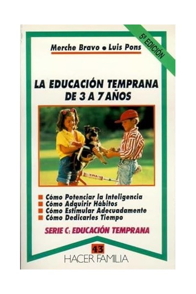 Educación temprana de 3 a 7 años